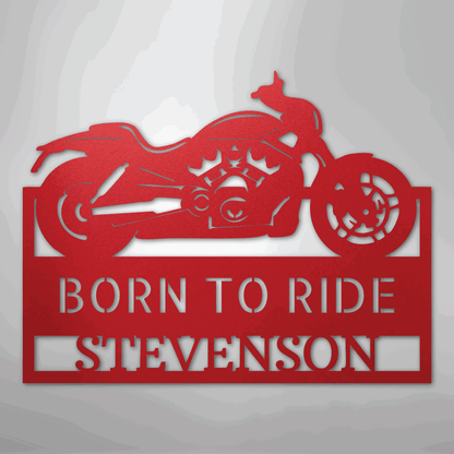 Cruiser Workshop Monogram - Steel Sign - Giftinum