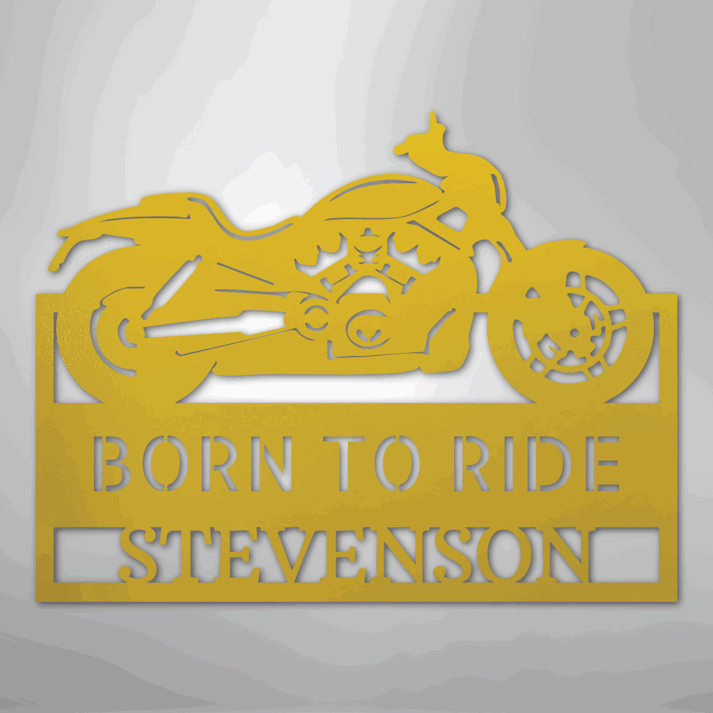 Cruiser Workshop Monogram - Steel Sign - Giftinum
