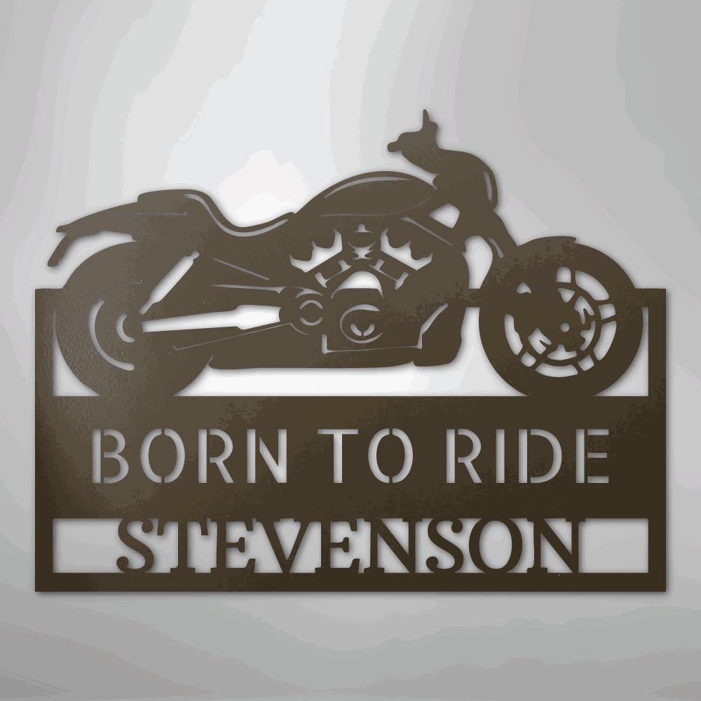 Cruiser Workshop Monogram - Steel Sign - Giftinum