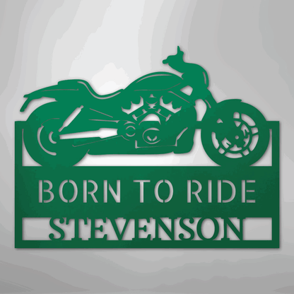 Cruiser Workshop Monogram - Steel Sign - Giftinum