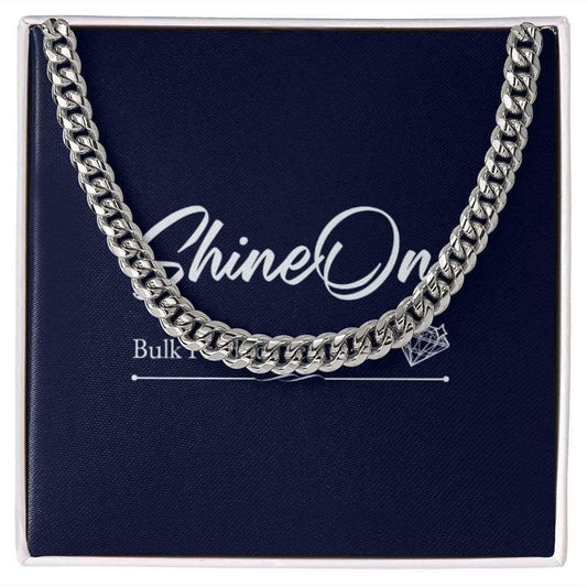 Cuban Link Chain Stainless Steel / Standard Box Jewelry Giftinum