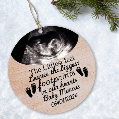 Custom Miscarriage Baby Loss Wood Ornament - Giftinum