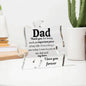 Dad Puzzle Piece Acrylic - You are an important piece - Giftinum