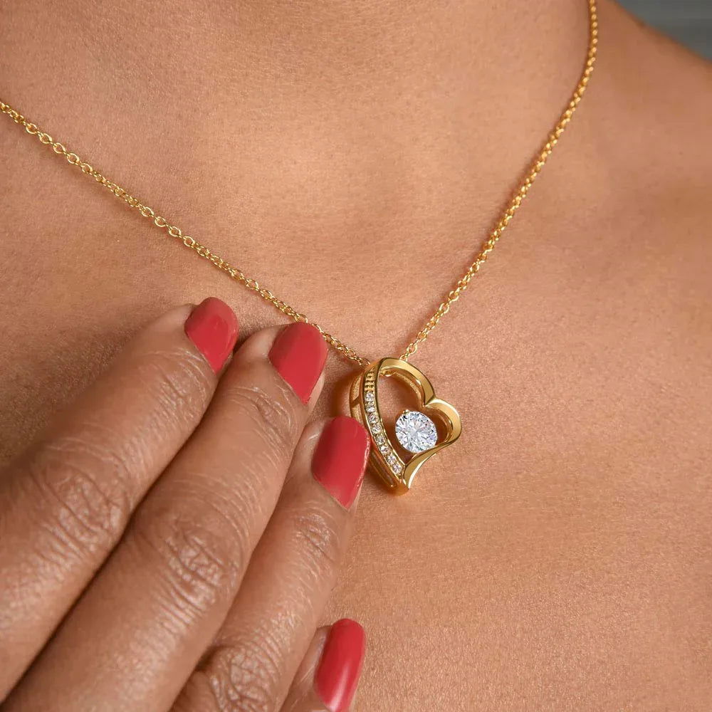 Dad to Daughter Necklace - Never Forget That I Love You - Giftinum
