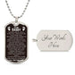 Daddy Dog Tag From Angel Baby- Never Forget - Giftinum