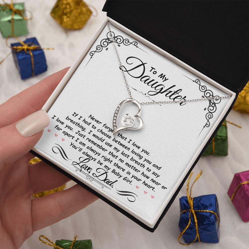 Daughter - Never forget I love you - Giftinum