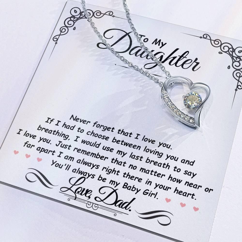 Daughter - Never forget I love you - Giftinum