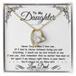 Daughter - Never forget I love you - Giftinum