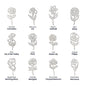Daughter Birth Flower Name Necklace - Never forget - Giftinum