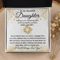Daughter Necklace - Braver than you believe - FREE SHIPPING - Giftinum