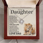 Daughter Necklace - Feel overwhelmed - Giftinum