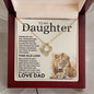 Daughter Necklace - Feel overwhelmed - Giftinum