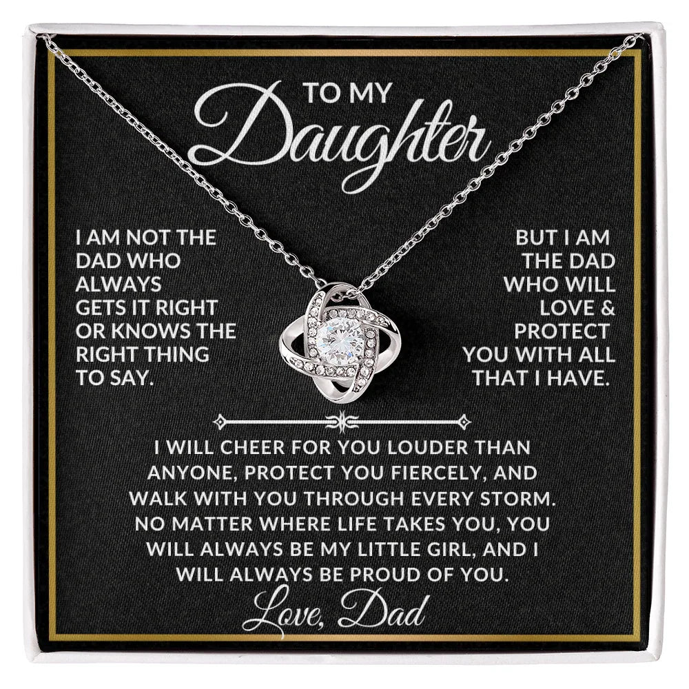 Daughter Necklace - I am not the dad ss1 - Giftinum