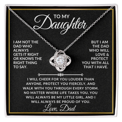 Daughter Necklace - I am not the dad ss1 - Giftinum
