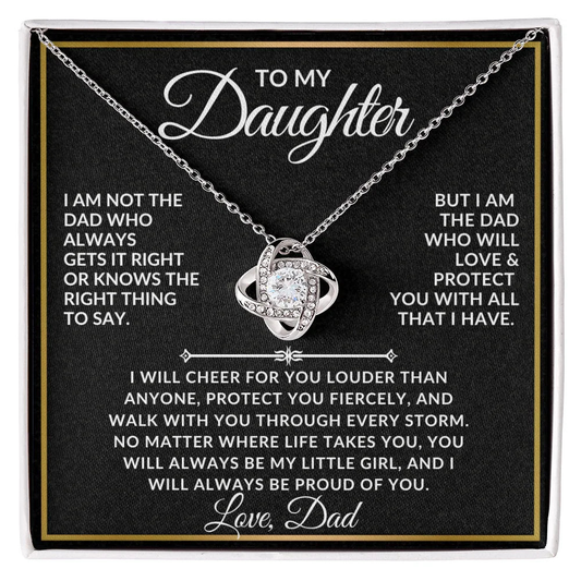 Daughter Necklace - I am not the dad ss1 - Giftinum