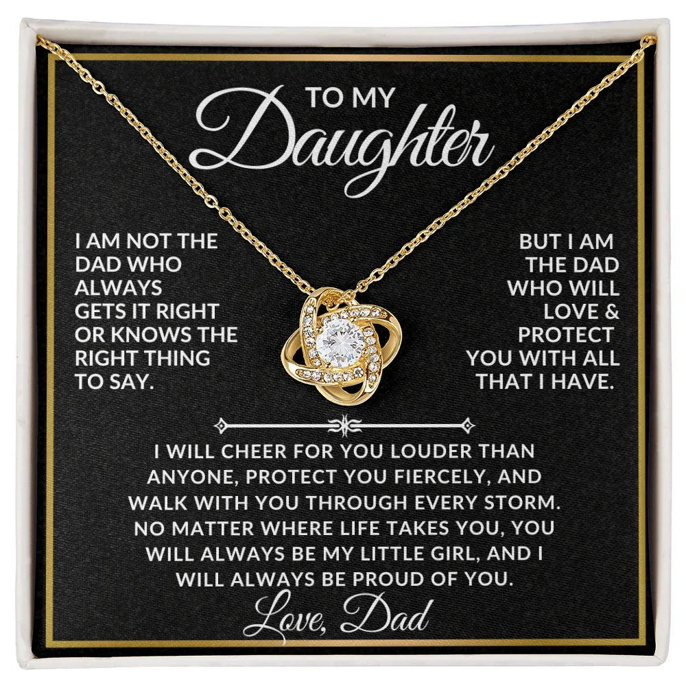 Daughter Necklace - I am not the dad ss1 - Giftinum