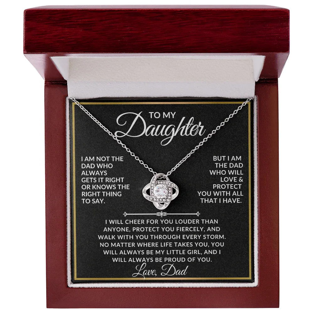 Daughter Necklace - I am not the dad ss1 - Giftinum