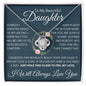 Daughter Necklace - When pages of my life end - Giftinum