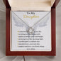Daughter Necklace - You light up my life - Giftinum