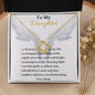 Daughter Necklace - You light up my life - Giftinum