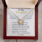 Daughter Necklace - You light up my life - Giftinum