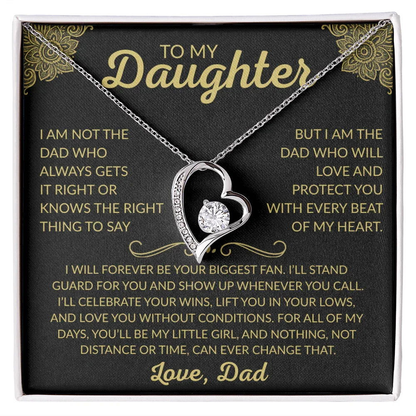 Daughter Necklace - Your biggest fan - Giftinum