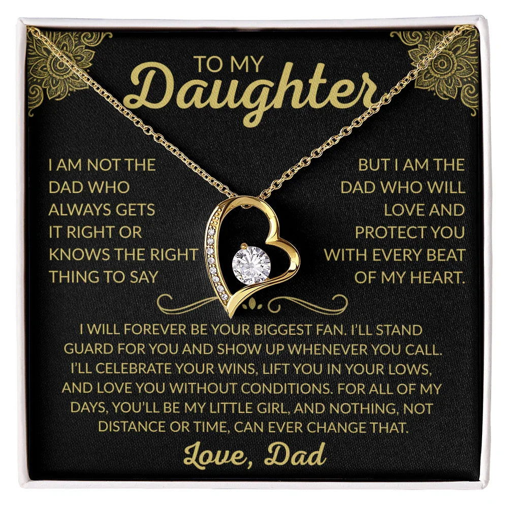 Daughter Necklace - Your biggest fan - Giftinum