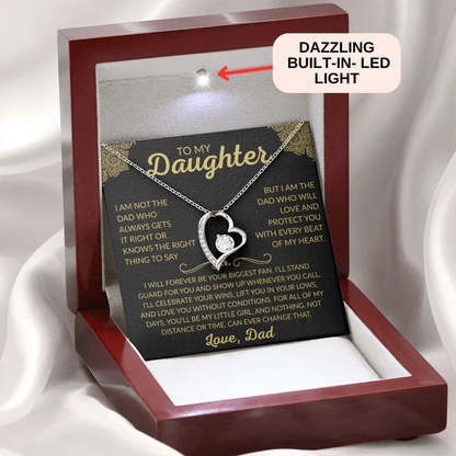 Daughter Necklace - Your biggest fan - Giftinum