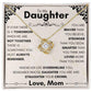 Daughter Necklace - when we are not together - Giftinum