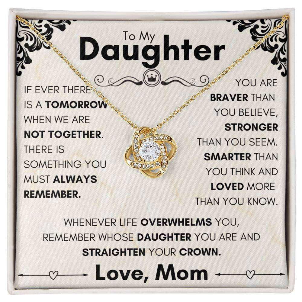 Daughter Necklace - when we are not together - Giftinum