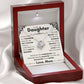 Daughter Necklace - when we are not together - Giftinum