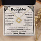 Daughter Necklace - when we are not together - Giftinum