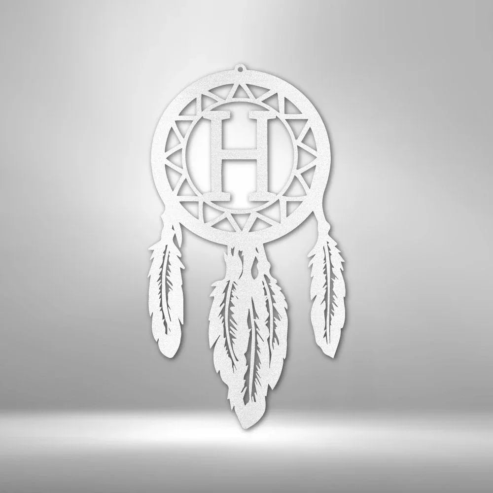 Dream Catcher Monogram - Steel Sign - Giftinum