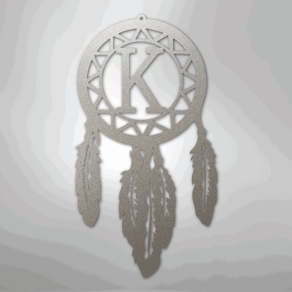 Dream Catcher Monogram - Steel Sign - Giftinum