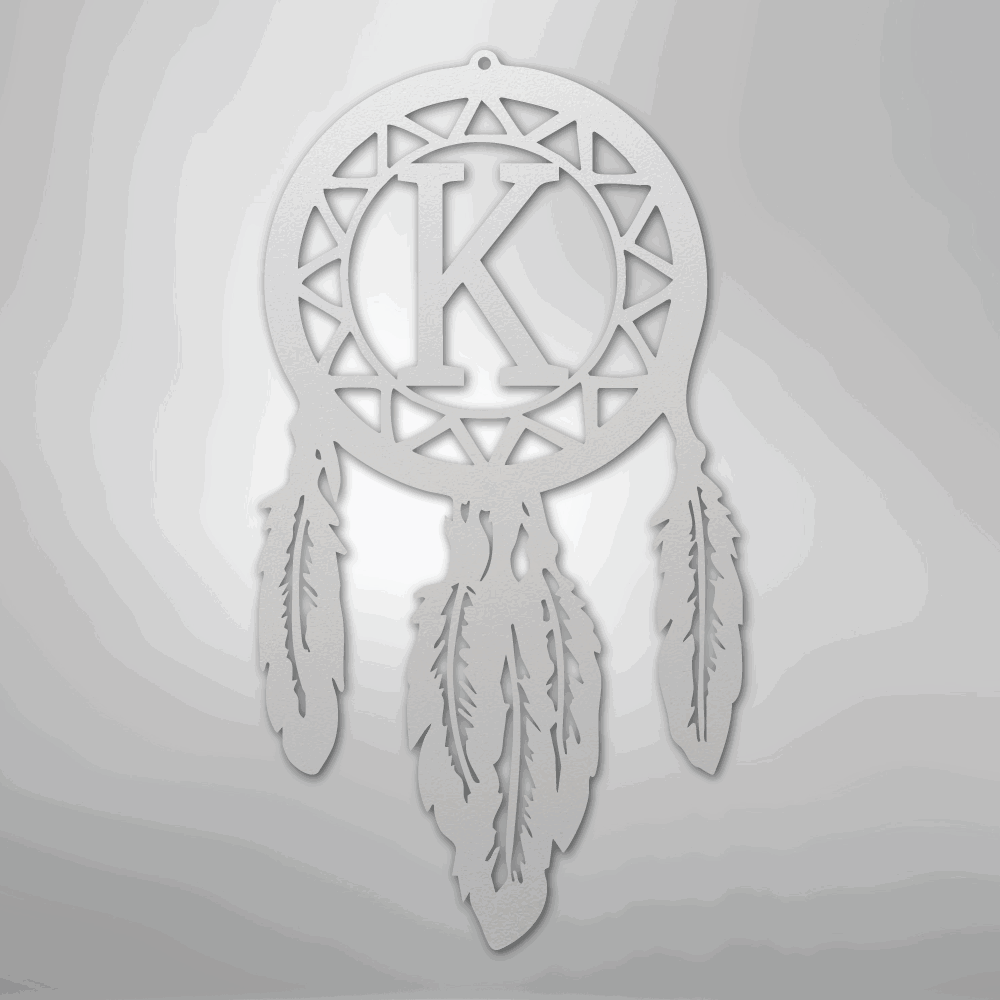 Dream Catcher Monogram - Steel Sign - Giftinum