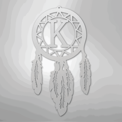Dream Catcher Monogram - Steel Sign - Giftinum