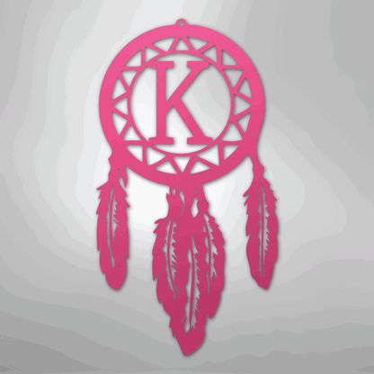 Dream Catcher Monogram - Steel Sign - Giftinum