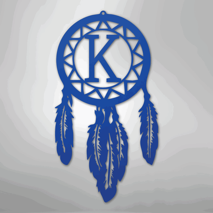 Dream Catcher Monogram - Steel Sign - Giftinum