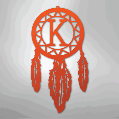 Dream Catcher Monogram - Steel Sign - Giftinum