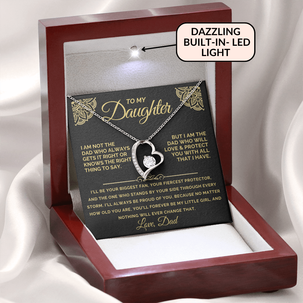 To My Daughter - Forever My Little Girl | Gift From Dad