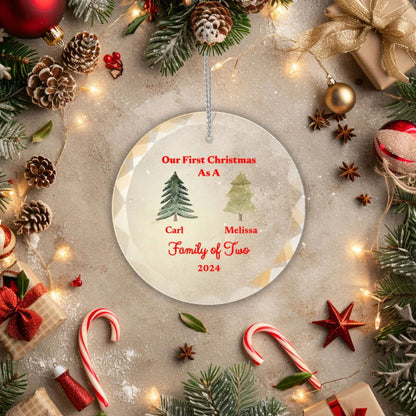 Family of Christmas Ornament - Giftinum