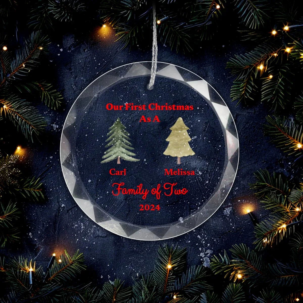 Family of Christmas Ornament - Giftinum