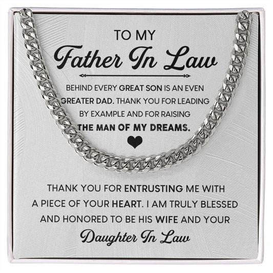 Father In Law - Raising The Man Cuban Link Chain - Giftinum