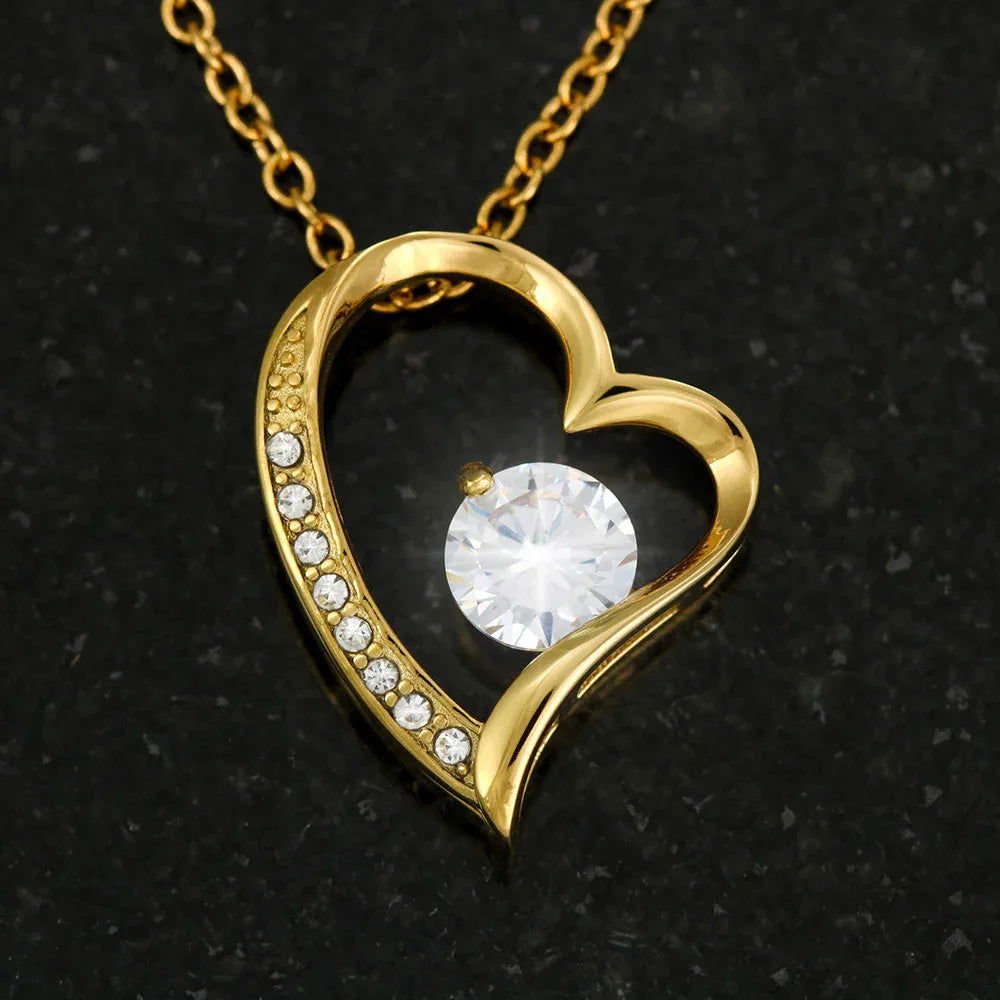 Forever My Little Girl - Daughter Necklace Gift Set - Giftinum