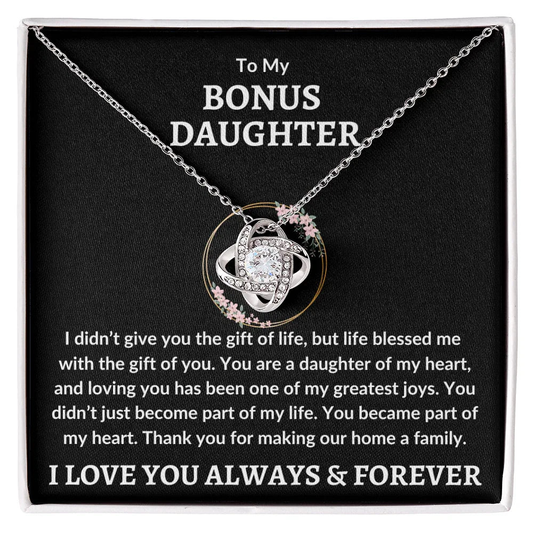 Gift of You Necklace - Bonus Daughter Gift - Giftinum