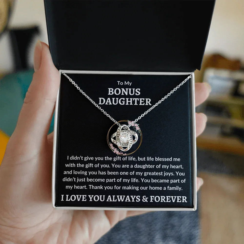 Gift of You Necklace - Bonus Daughter Gift - Giftinum