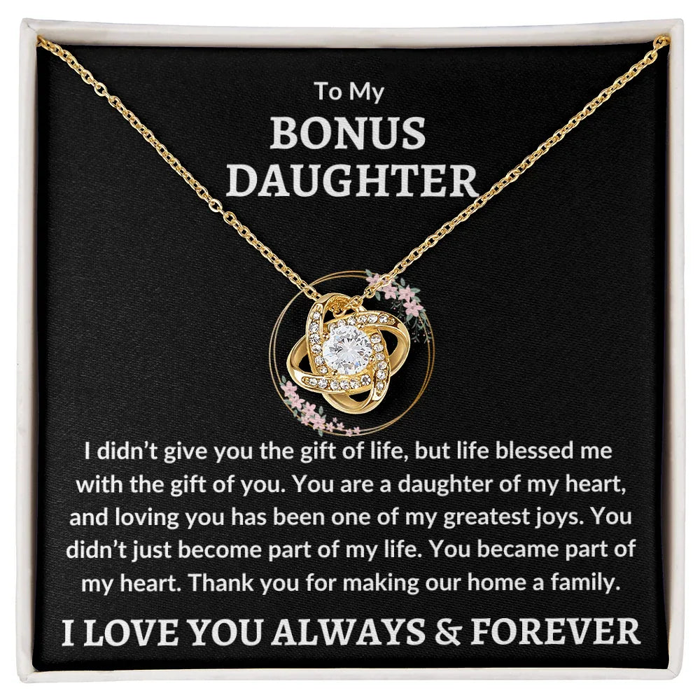 Gift of You Necklace - Bonus Daughter Gift - Giftinum