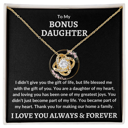 Gift of You Necklace - Bonus Daughter Gift - Giftinum