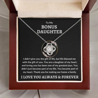 Gift of You Necklace - Bonus Daughter Gift - Giftinum