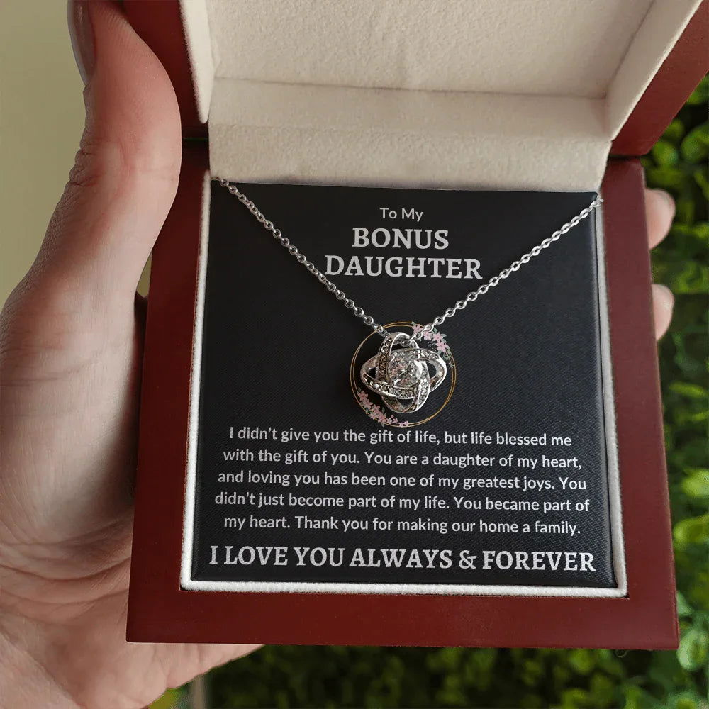 Gift of You Necklace - Bonus Daughter Gift - Giftinum